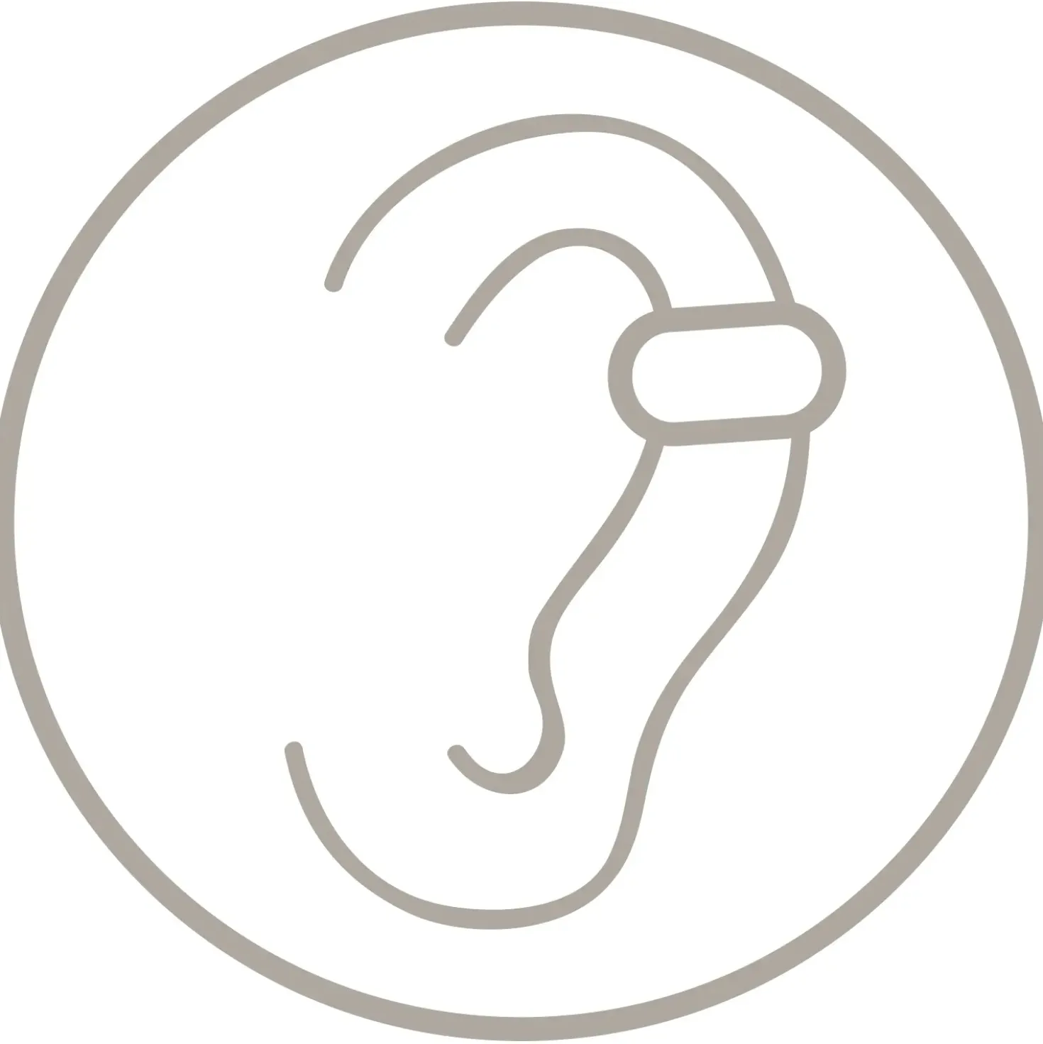 Anneau pour oreille - Mat Gold