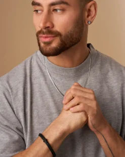 Bacelet pour homme - Black Mesh