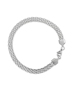 Bacelet pour homme - Silver Mesh