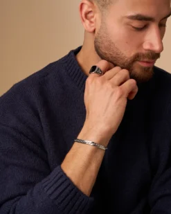 Bacelet pour homme - Silver Moment