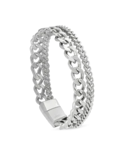 Bacelet pour homme - Silver Unity