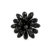 Bague - Black Flower