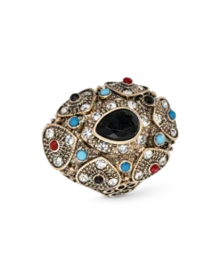 Bague - Black Teardrop