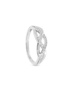 Bague - Braided Sparkle