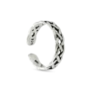 Bague d’orteil - Braided Silver
