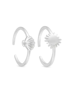 Bague d'orteil - Silver Shell