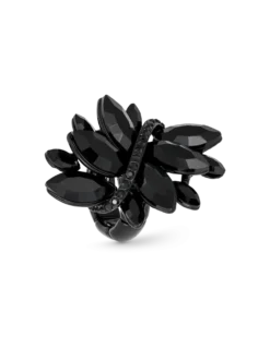 Bague - Floral Rhinestones