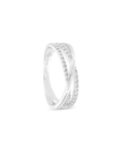 Bague - Glazy Silver