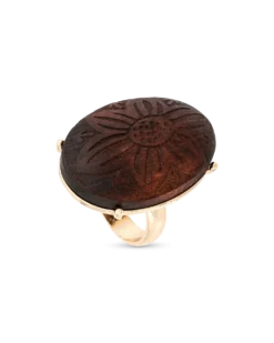 Bague - Oval Wood