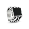 Bague pour homme - Black Square