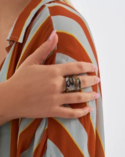 Bague - Red Pattern