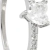 Bague - Silvery Heart