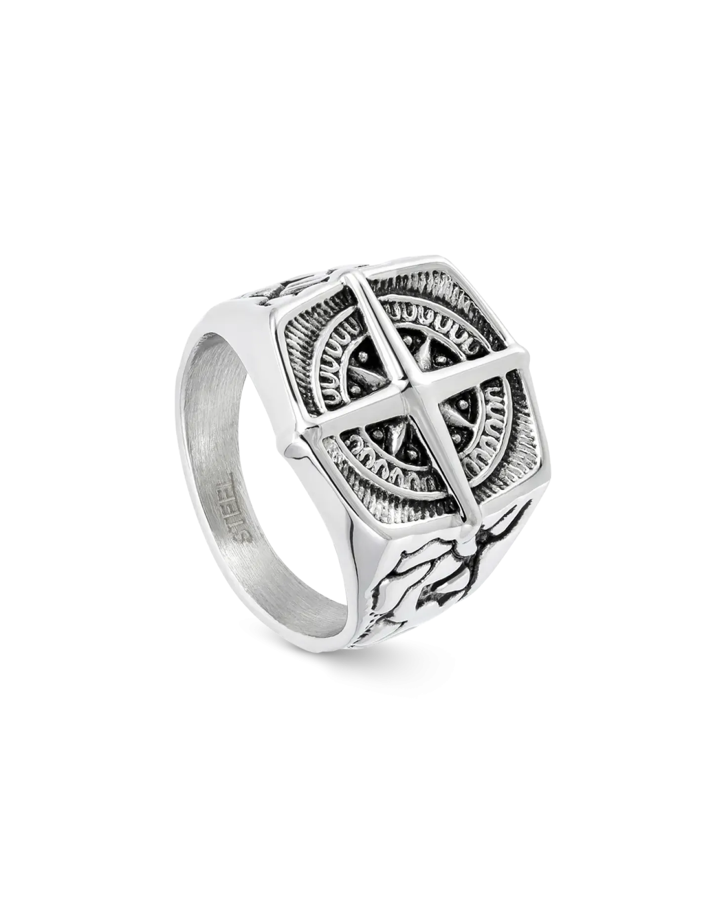 Bague - Steel Compass