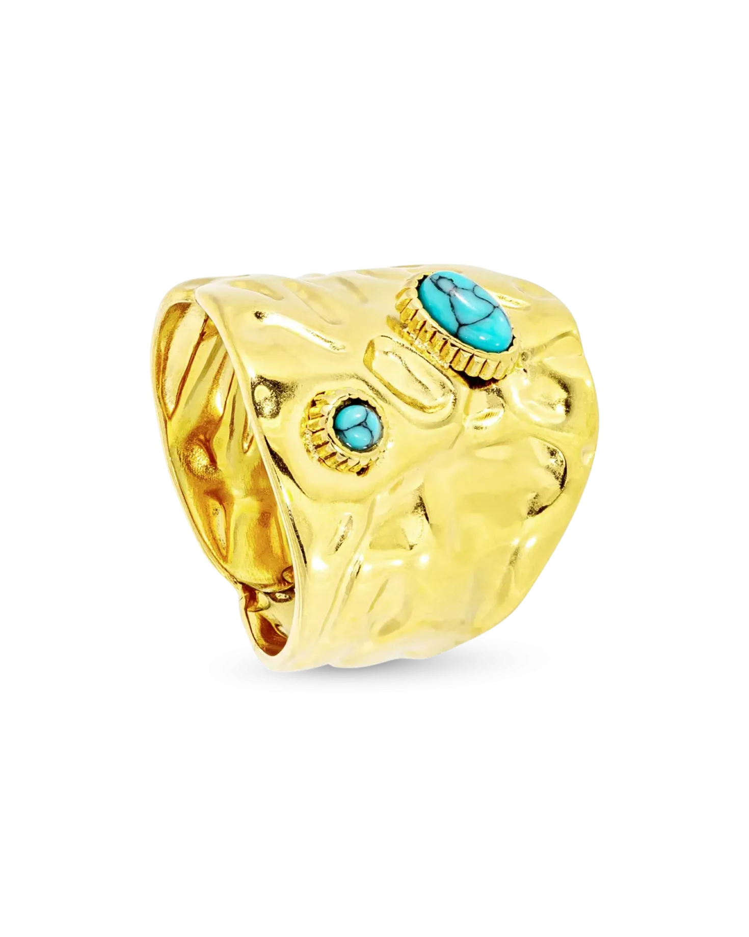 Bague - Steel Turquoise