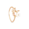 Bague - Zirconia Floral