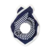Bandana - Navy Stripes