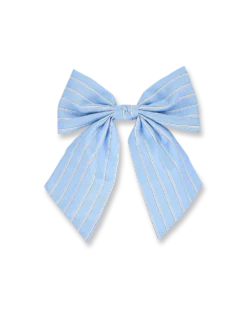 Barrette - Blue Bow