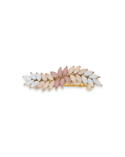 Barrette - Pastel Leaves