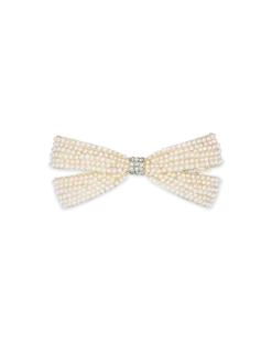 Barrette - Pearly Bow