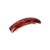 Barrette - Red Marble