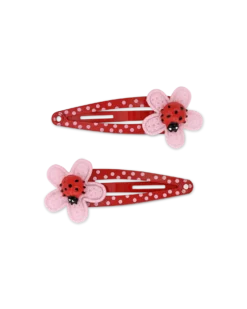 Barrettes fille - Petite coccinelle