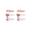 Barrettes fille - Pingouin pailleté