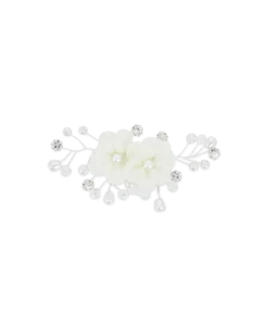 Barrette - Shimmering Flowers