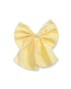 Barrette - Yellow Bow