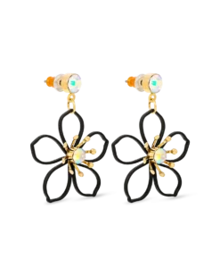 Boucles d'oreilles - Black Bloom