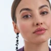 Boucles d’oreilles - Black Rose