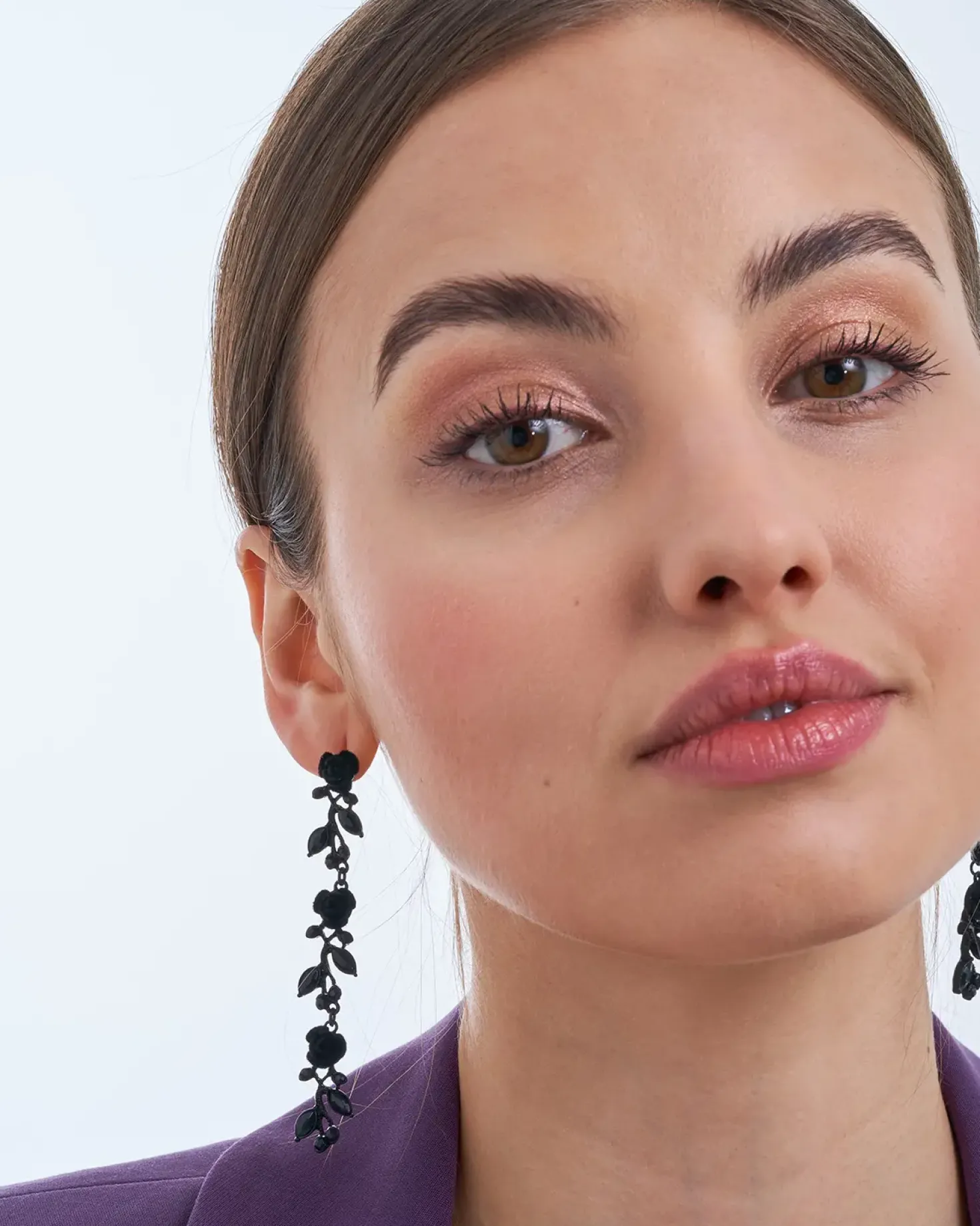 Boucles d’oreilles - Black Rose