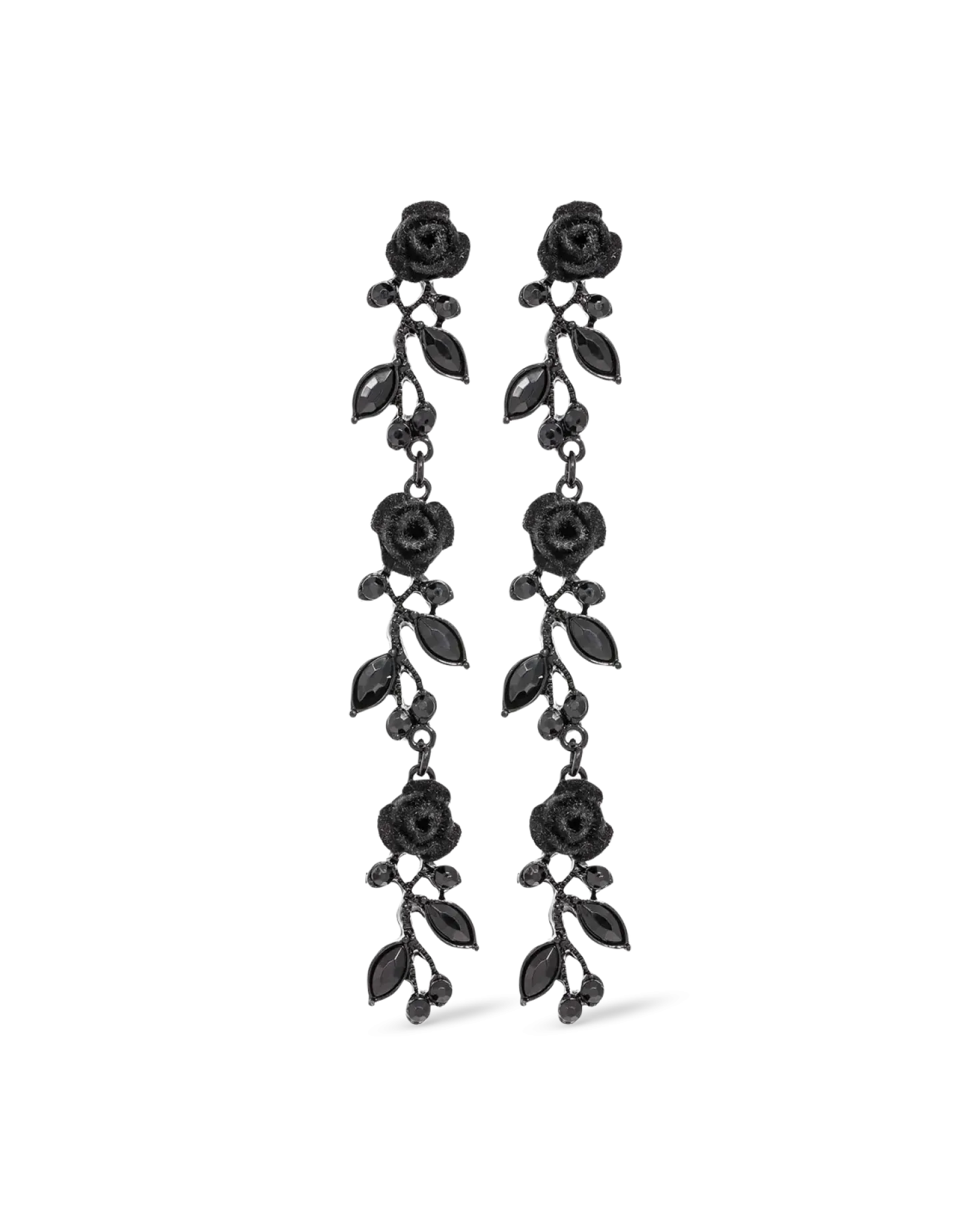 Boucles d’oreilles - Black Rose