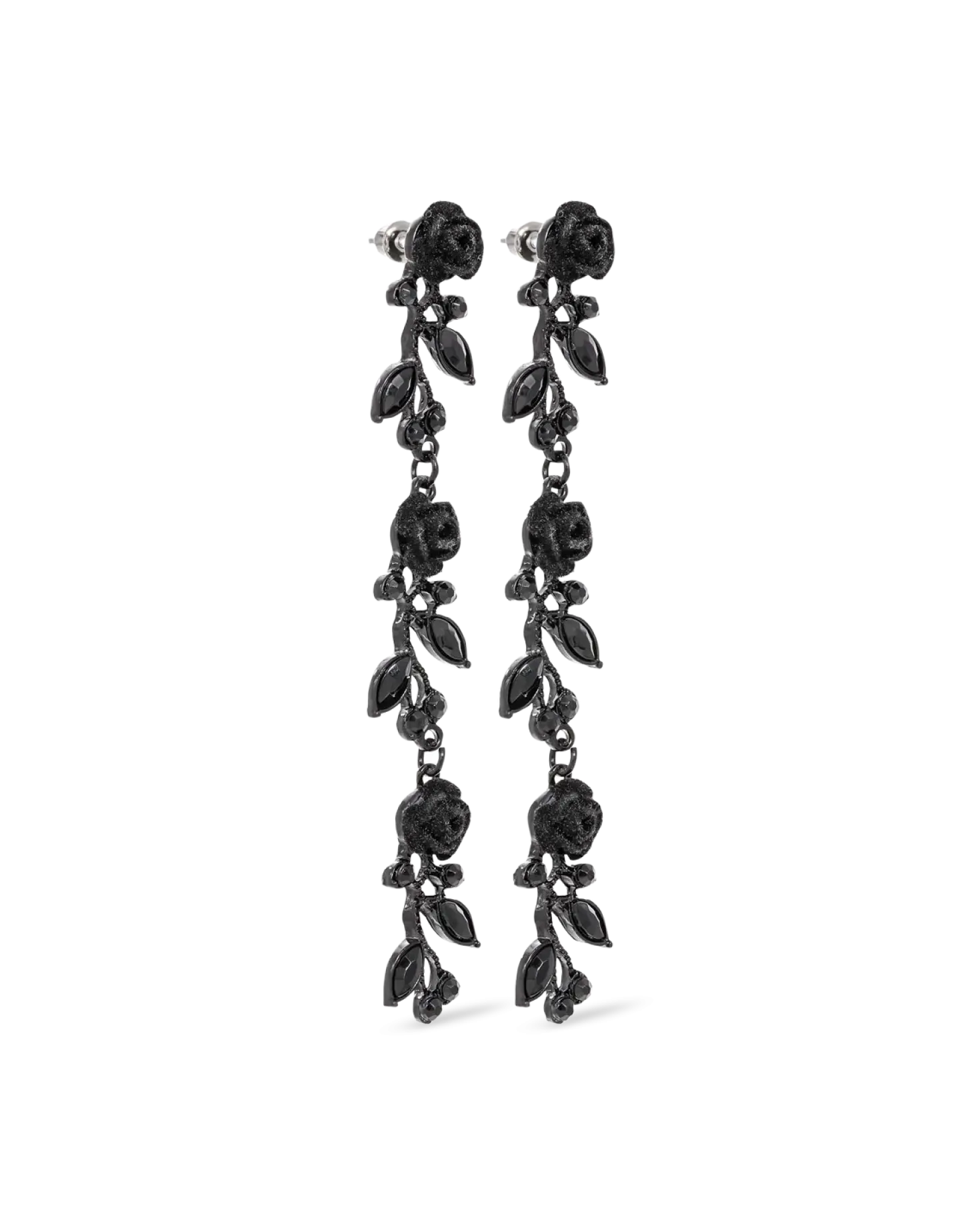 Boucles d’oreilles - Black Rose