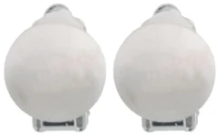 Boucles d'oreilles clips - Belle Argent