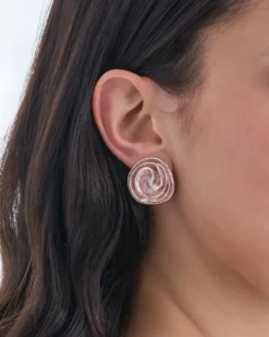 Boucles d'oreilles clips - Blooming Whirl