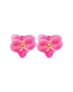 Boucles d'oreilles clips - Glitter Bloom