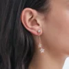 Boucles d'oreilles clips - Golden Blossom