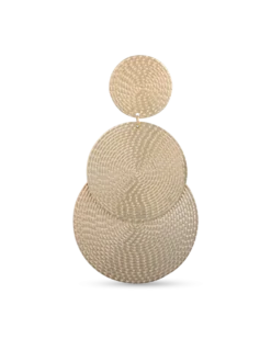 Boucles d'oreilles clips - Golden Circle