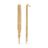 Boucles d'oreilles clips - Golden Elegance