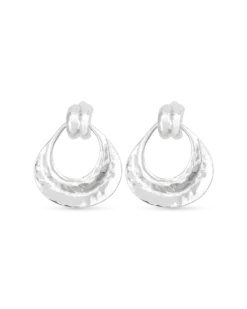 Boucles d'oreilles clips - Hammered Wonder
