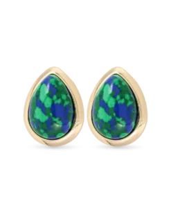 Boucles d'oreilles clips - Lapislazuli Dream
