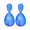 Boucles d'oreilles clips - Ocean Crackle