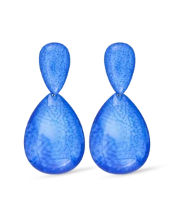 Boucles d'oreilles clips - Ocean Crackle