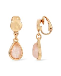 Boucles d'oreilles clips - Perfect Quartz
