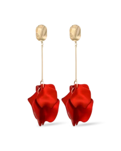 Boucles d'oreilles clips - Romantic Leaves