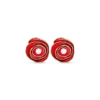 Boucles d'oreilles clips - Rose Spiral