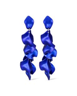 Boucles d'oreilles clips - Royal Leaves