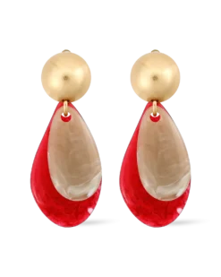 Boucles d'oreilles clips - Scarlet Stack
