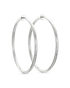Boucles d’oreilles clips - Shiny Silver