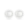 Boucles d'oreilles clips - Silver Sun